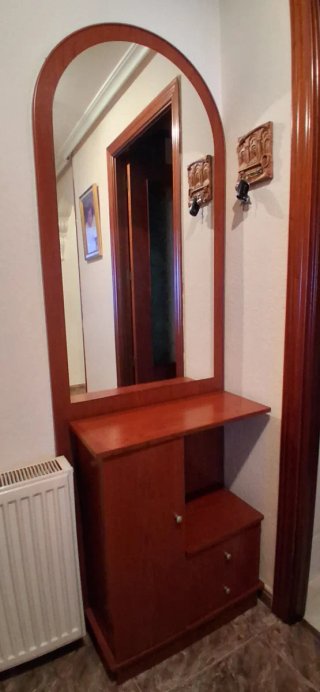 Conjunto de Entrada: Mueble Recibidor + Espejo