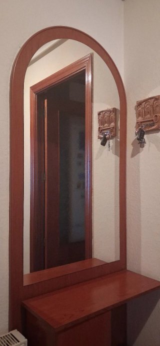 Conjunto de Entrada: Mueble Recibidor + Espejo