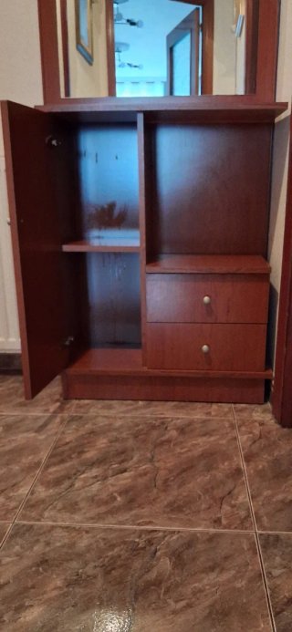 Conjunto de Entrada: Mueble Recibidor + Espejo