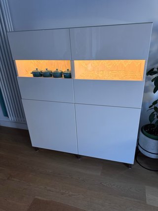 Mueble bar / Alacena blanca
