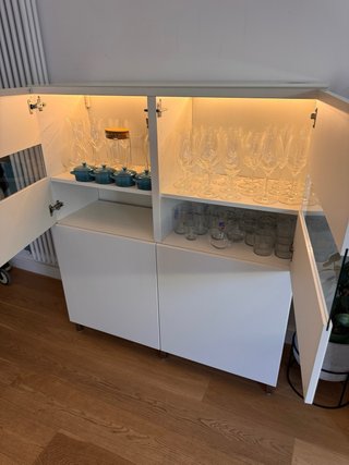 Mueble bar / Alacena blanca
