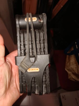 Candado plegable para bicicleta y patín eléctrico