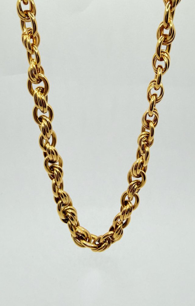 Cadena Oro 18k Eslabones 26.1g 46.5cm