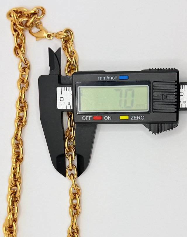 Cadena Oro 18k Eslabones 26.1g 46.5cm