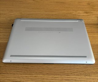 Ordenador portátil HP gris plata