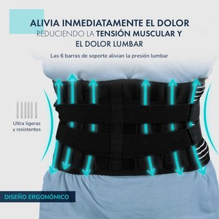 Smarthers faja lumbar alivio dolor espalda