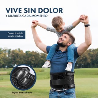 Smarthers faja lumbar alivio dolor espalda