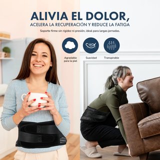 Smarthers faja lumbar alivio dolor espalda