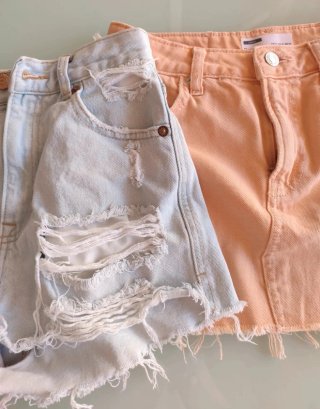 Lote 2 faldas y un short talla 34
