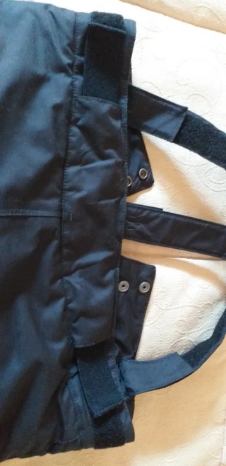 Pantalón de esquí niño/a 5-13 años, negro.