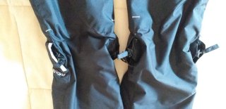 Pantalón de esquí niño/a 5-13 años, negro.