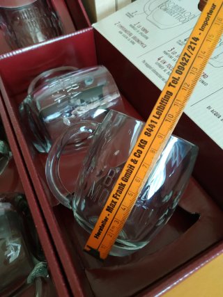 Birra Moretti Set 6 Boccali Vetro