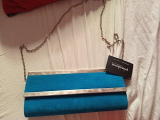 Bolso de fiesta Primadonna Collection azul