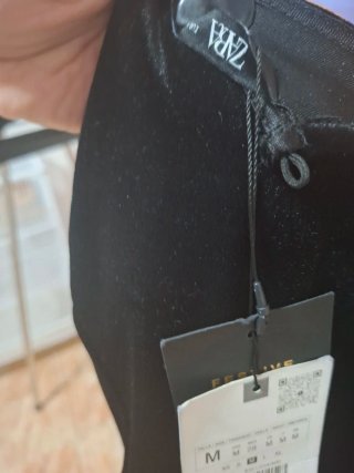 Vestido Zara Negro