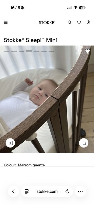 Berço Stokke Sleepi v3 + Acessórios - Negociável