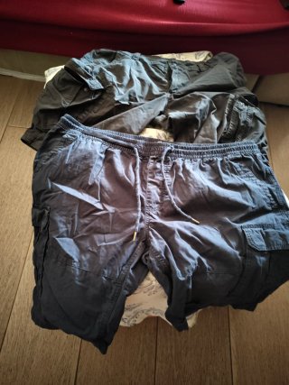 2 Pantalones Cortos Cargo Hombre