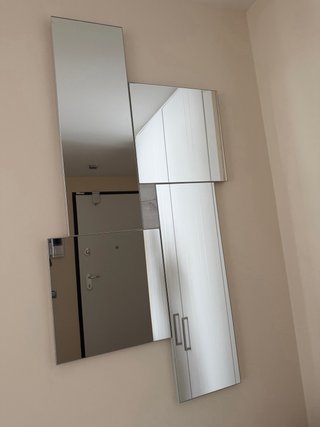 Mueble recibidor y espejo