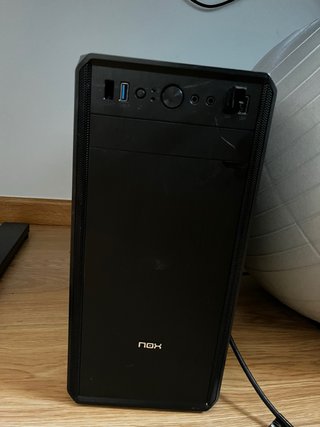 Torre Ordenador i7 16gb Nox Negra