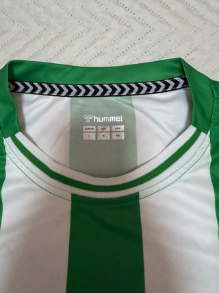 Camiseta Betis Hummel Verde y Blanca Talla M