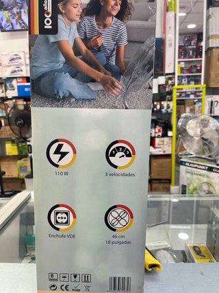 Ventilador Suelo Blaupunkt Circulador Industrial