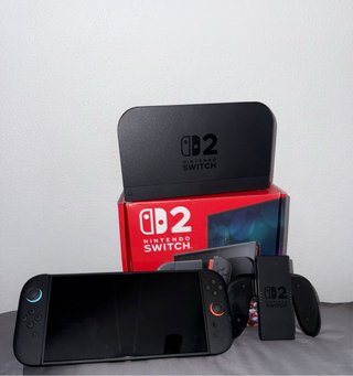 Nintendo Switch Negra Completa