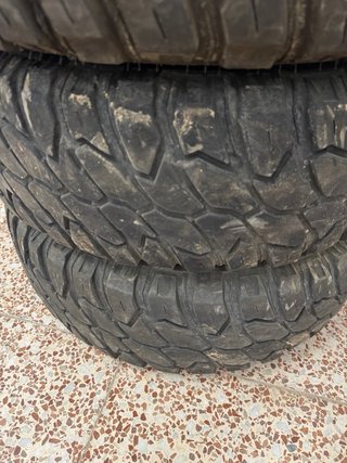 Llantas con neumatico korando kj 235/75/15