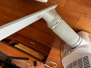 Aire Acondicionado Portátil Blanco usado 1 mes