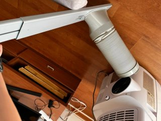 Aire Acondicionado Portátil Blanco usado 1 mes