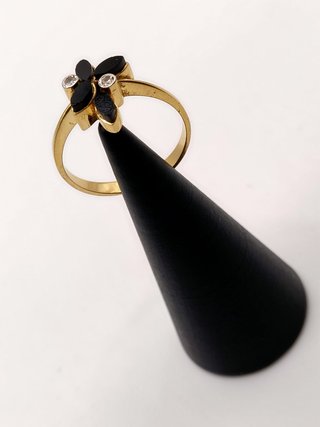 Anillo Oro 18k - Flor - 3,10gr