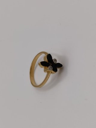 Anillo Oro 18k - Flor - 3,10gr