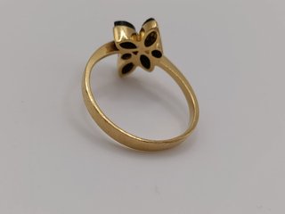 Anillo Oro 18k - Flor - 3,10gr