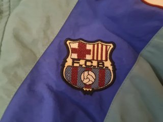 Chaqueta Retro Kappa FC Barcelona