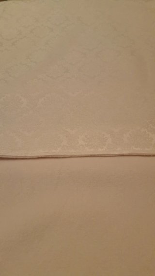 Pañolón Fallera Beige Damasco