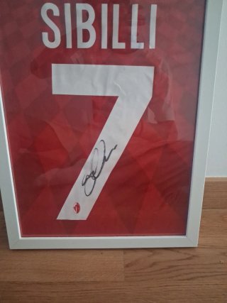 Maglia Bari Sibilli 7, autografata e indossata