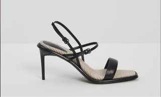Sandali Max Mara Pelle Neri