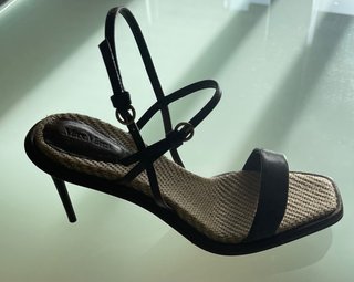 Sandali Max Mara Pelle Neri