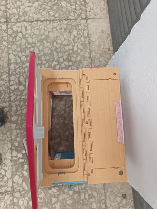 Casita y coche Barbie