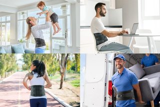 Vitalbak faja lumbar soporte transpirable
