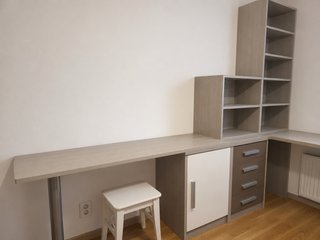 Dormitorio juvenil cama nido
