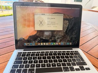 Apple MacBook Pro Retina A1502 Plata