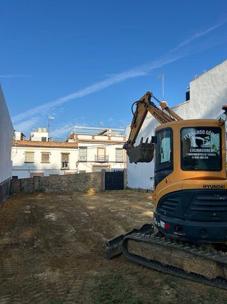 Excavación, Limpieza , servicios excavadora.