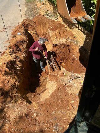 Excavación, Limpieza , servicios excavadora.