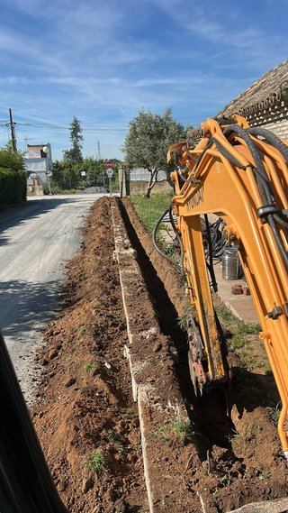 Excavación, Limpieza , servicios excavadora.