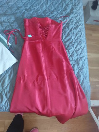 Vestido fiesta rojo