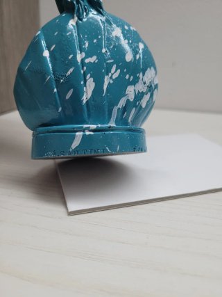 Statuetta Venere Pop Art Turchese