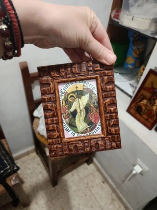 Icono religioso antiguo