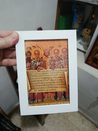 Icono religioso antiguo