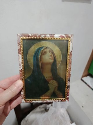 Icono religioso antiguo