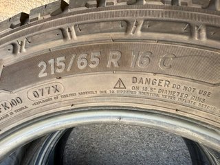 Neumáticos Michelin 215/65/16C 109/107 T
