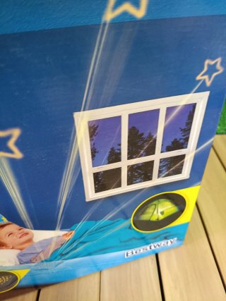 Cama Infantil Hinchable Flocada Bestway 132x74x46